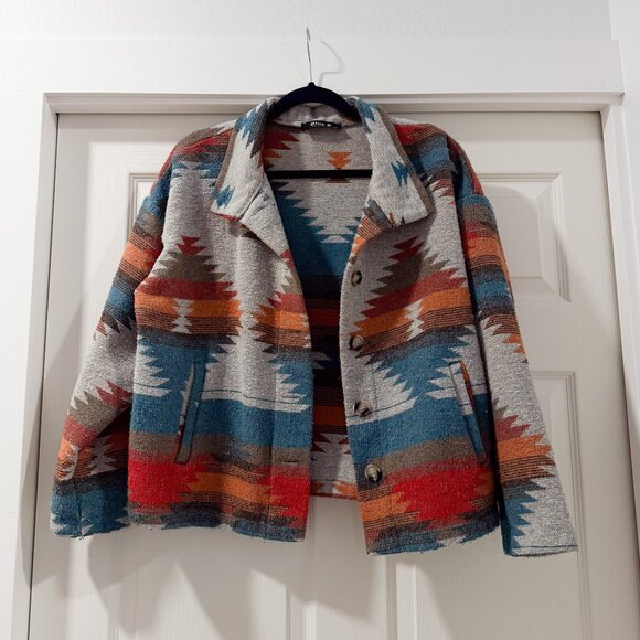 Aztec Pattern Jacket - Picture 1 of 4